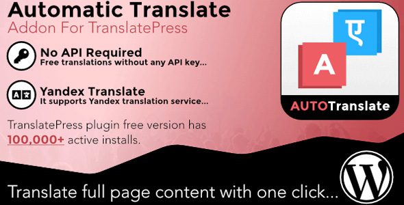 AI Translation for TranslatePress Pro 1.6.1
