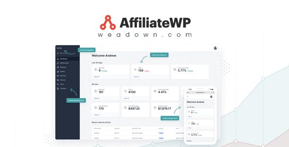 AffiliateWP 2.30.3 + Addons – Affiliate Marketing WordPress Plugin