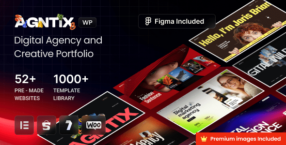 Agntix 1.0.9 – Digital Agency & Creative Portfolio WordPress Theme