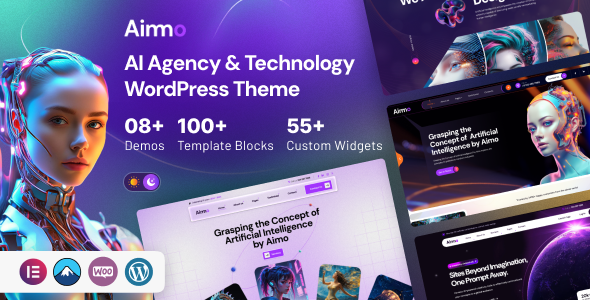 Aimo 1.0.1 – AI Agency & Technology WordPress Theme
