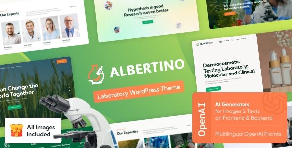 Albertino 2.20.0 – Laboratory WordPress Theme