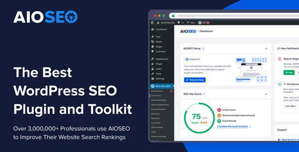 All in One SEO Pack Pro 4.9.0 + Addons – WordPress SEO Plugin