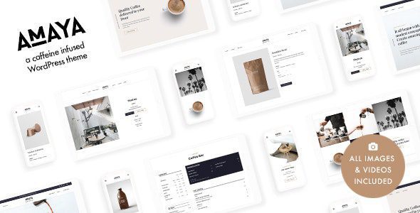Amaya 2.20 – Coffee Shop WordPress Theme
