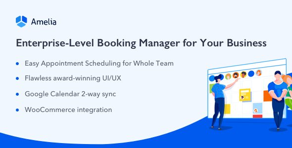 Amelia 9.1.1 – Enterprise-Level Appointment Booking WordPress Plugin
