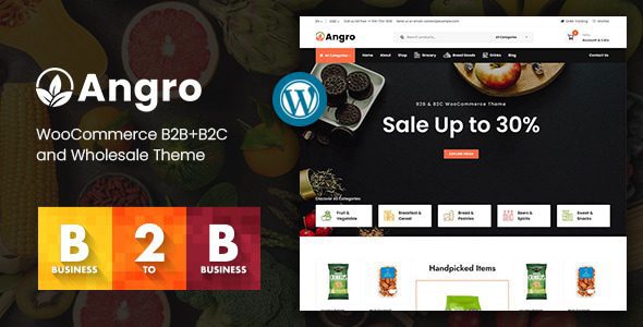 Angro 1.6.1 – WooCommerce B2B & Wholesale Theme