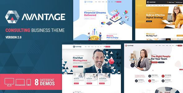 Avantage 2.5.8 – Business Consulting WordPress Theme