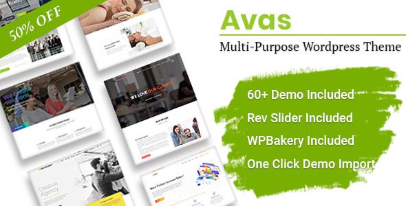 Avas 6.9.6 – Elementor MultiPurpose WordPress Theme