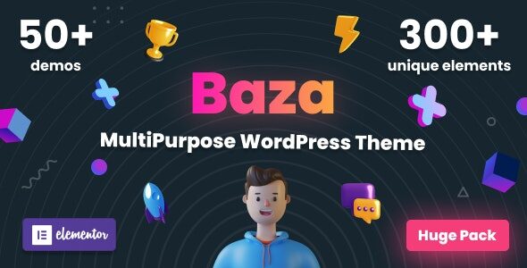 Baza 1.32 – Creative MultiPurpose WordPress Theme