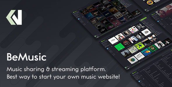 BeMusic 3.1.5 – Music Streaming Engine Scripts