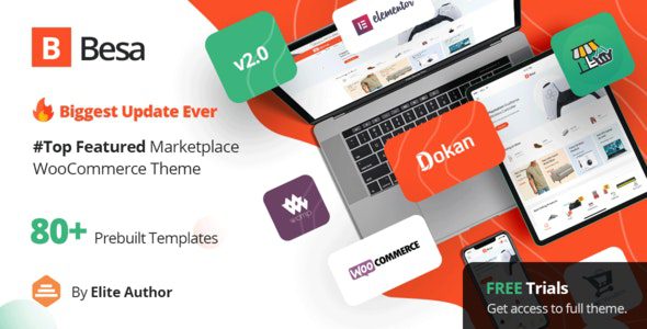 Besa 2.3.17 – Elementor Marketplace WooCommerce Theme