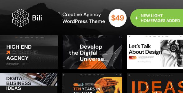 Bili 1.1.6 – Creative Agency WordPress Theme