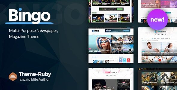 Bingo 3.7 – Multi-Purpose Newspaper & Magazine Theme