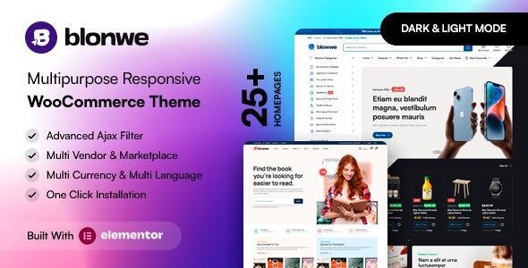 Blonwe 1.3.3 – Multipurpose WooCommerce Theme