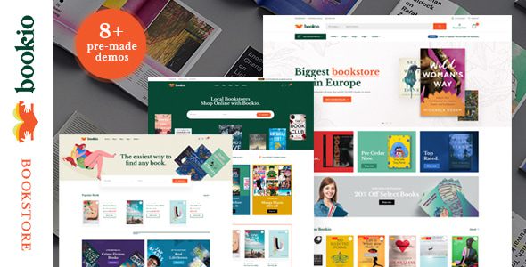 Bookio 1.3.1 – Book Store WooCommerce WordPress Theme