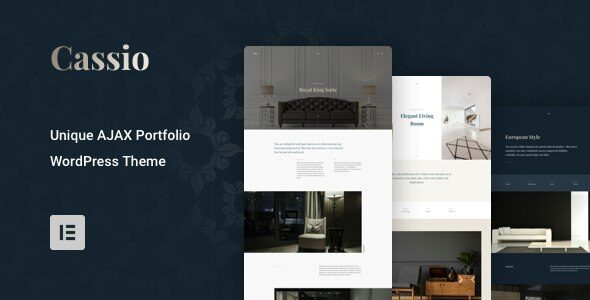 Cassio 3.6.0 – AJAX Portfolio WordPress Theme