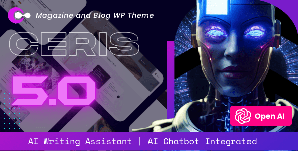 Ceris 5.5 – The Ultimate WordPress Newspaper and Magazine Theme