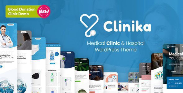 Clinika 2.3.0 – Medical Clinic WordPress Theme