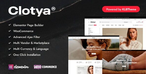 Clotya 1.4.9 – Fashion Store eCommerce Theme