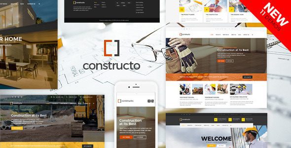Constructo 4.4.4 – Construction WordPress Theme