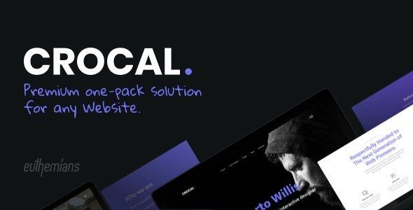 Crocal 2.2.1 – Responsive Multi-Purpose WordPress Theme