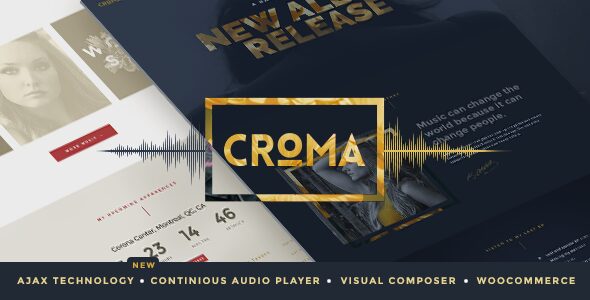 Croma 3.6.2 – Music WordPress Theme with Ajax and Continuous Playback