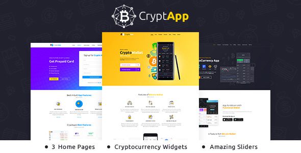 Crypt App 3.2 – Landing Page WordPress