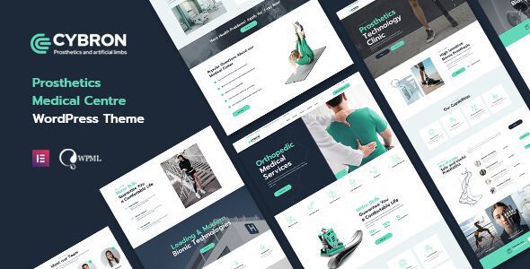 Cybron 1.0.2 – Prosthetics Medical Center WordPress Theme