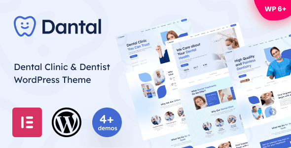 Dantal 1.06 – Dental Clinic & Dentist WordPress Theme