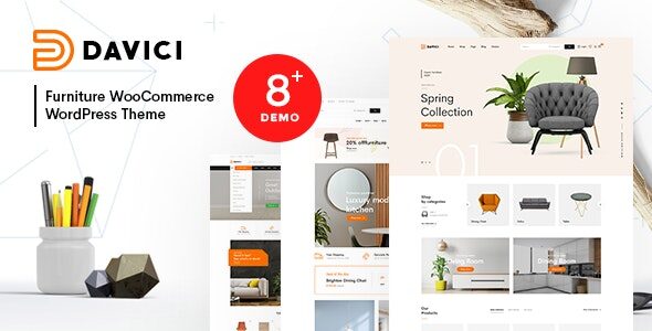Davici 1.2.9 – Furniture WooCommerce WordPress Theme