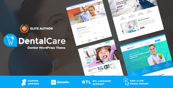 Dental Care 19.3.0 – Dentist & Medical WordPress Theme