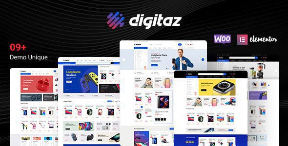 Digitaz 1.3.0 – Electronics Elementor WooCommerce Theme