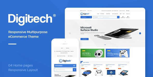 Digitech 1.1.8 – Technology Theme for WooCommerce WordPress