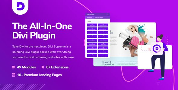 Divi Supreme Pro 4.9.97.41 + (5.0.0 Beta) – Divi Plugin for Building Amazing Divi Websites