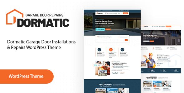 Dormatic 1.6 – Garage Door Repair WordPress Theme