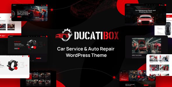 Ducatibox 1.0.3 – Car Service & Auto Repair WordPress Theme