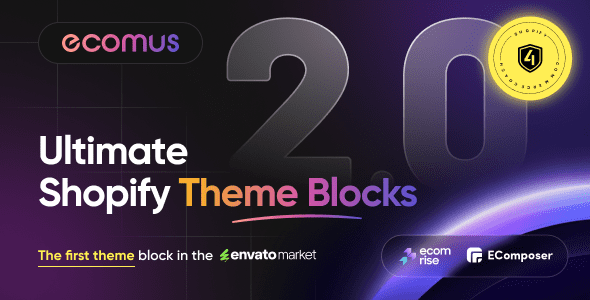 Ecomus 2.2.4 – Ultimate Shopify OS 3.0 (Theme Block)