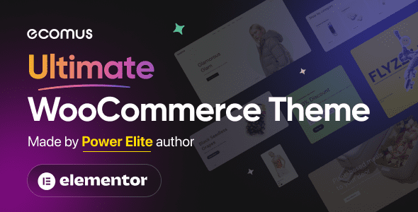 Ecomus 2.4.2 – Multipurpose WooCommerce Theme