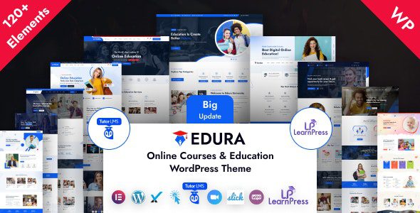 Edura 2.0.0 – Online Courses & Education WordPress Theme