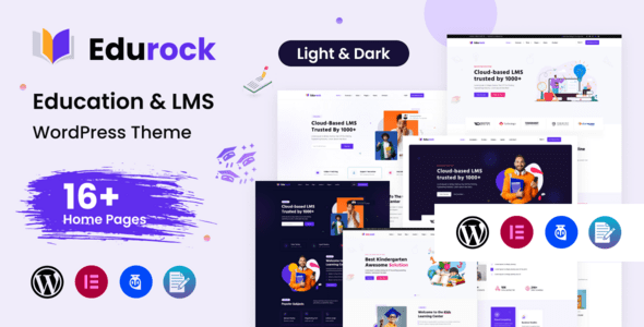 Edurock 1.0.9 – Education WordPress Theme