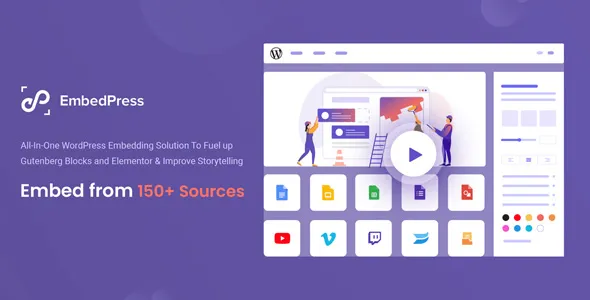 EmbedPress Pro 3.8.6 – WordPress Embed Plugin
