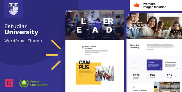Estudiar 33 – University School WordPress Theme