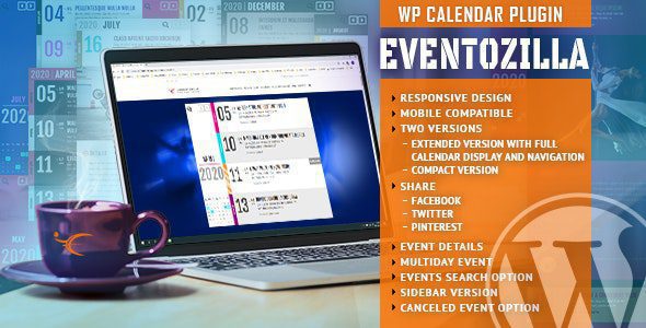 EventoZilla 1.5.6.1 – Event Calendar WordPress Plugin