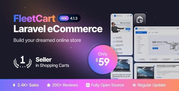 FleetCart 4.7.2 – Modern eCommerce CMS