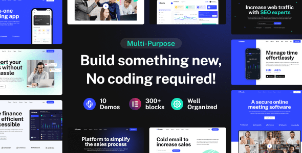Flowto 1.0.9 – Startup & SaaS WordPress Theme