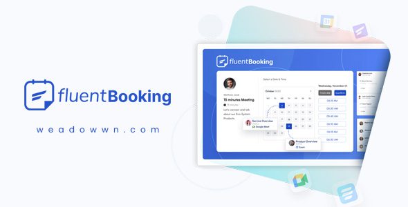 Fluent Booking Pro 2.0.01 – Appointment Booking Calendar Plugin for WordPress