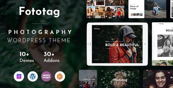 Fototag 1.3.10 – Photography WordPress Theme