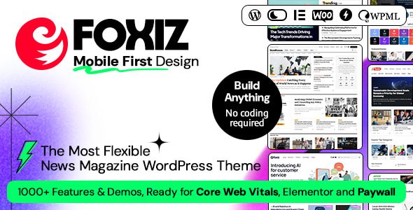 Foxiz 2.7.2 – WordPress Newspaper News and Magazine