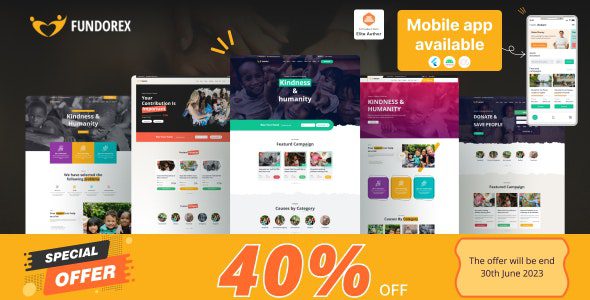 Fundorex 1.2.8 – Crowdfunding and Donation Platform