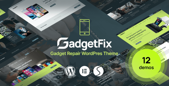 Gadgetfix 1.0.4 – Phone and Gadget Repair Service WordPress Theme
