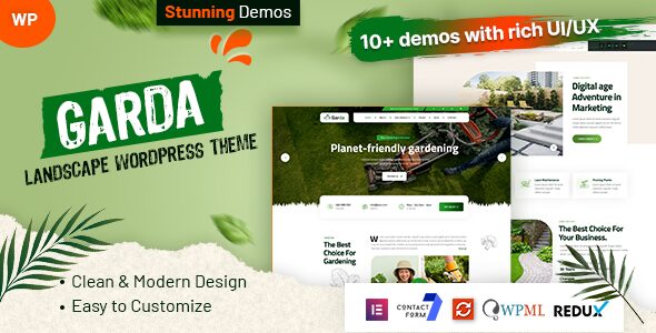 Garda 1.0.5 – Gardening WordPress Theme
